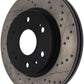 StopTech 05-10 GMC Sierra 1500 (w Rear Drum) / 07-09 GMC Yukon Front Right Slotted & Drilled Rotor