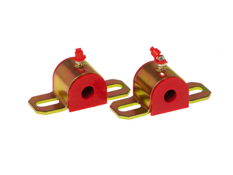 Prothane Universal Greasable Sway Bar Bushings - 1/2in - Type A Bracket - Red