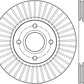 Stoptech 14-16 Ford Fiesta Front Cryo Rotor