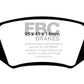 EBC 08-09 Mercedes-Benz B200 2.0 Yellowstuff Rear Brake Pads