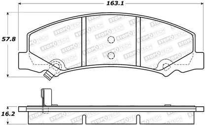 StopTech Street Brake Pads