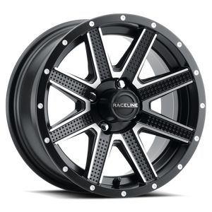 Kansei G92M Hostage 12x7in / 4x101.6 BP / 5mm Offset / 68mm Bore - Satin Black Wheel