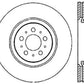 StopTech 04-07 Volvo S60 / 04 -07 Volvo S70 Cyro Sport Slotted Front Left Rotor