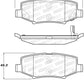 StopTech Street Touring 07-17 Jeep Wrangler Rear Brake Pads