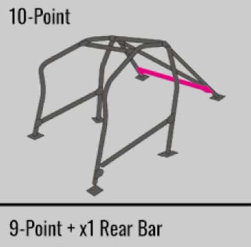 Cusco Safety 21 Steel Roll Cage 10P 40mm Hyundai Genesis CP w/Sunroof