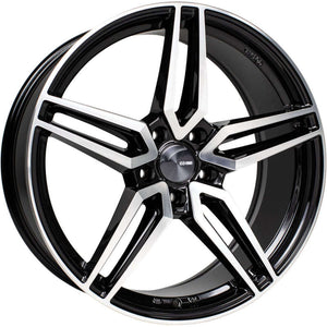 Enkei Victory 20x8.5 5x114.3 40mm Offset 72.6mm Bore Black Machined Wheel