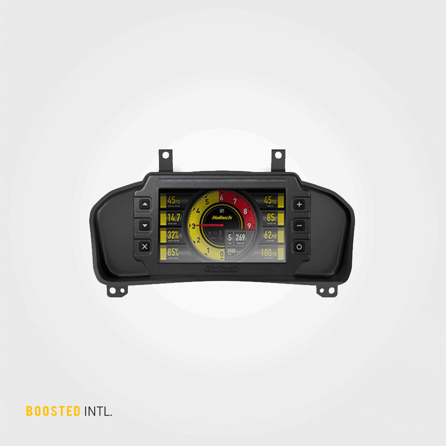 Haltech iC-7 Dash and Mitsubishi Lancer Evolution (4/5/6) Mount Kit HT-067010