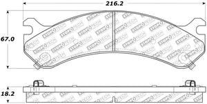 StopTech Street Select Brake Pads - Front/Rear