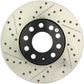 StopTech 96-7/04 Audi A4 / 95-01 A6 / 7/98-05 VW Passat Right Front Slotted and Drilled Rotor