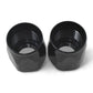 Russell Performance 2-Piece -10 AN Full Flow Swivel Hose End Sockets (Qty 2) - Polished and Black