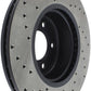 StopTech Sport Cross Drilled Brake Rotor - Front Right