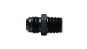 Vibrant -10AN to 3/8in NPT Straight Adapter Fitting - Aluminum