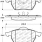 StopTech Performance Brake Pads