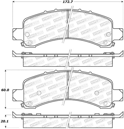 StopTech Street Brake Pads