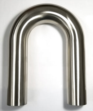 Stainless Bros 1.50in Diameter 1.5D / 2.25in CLR 180 Degree Bend 6in Leg / 6in Leg Mandrel Bend