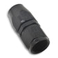 Russell Performance -12 AN Black Straight Full Flow Hose End