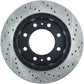 StopTech 01-09 Chevrolet Silverado 2500HD 3500 Front Right Slotted & Drilled Rotor