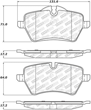 StopTech Street Select Brake Pads - Front