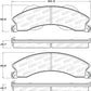 StopTech Sport Brake Pads w/Shims - Front