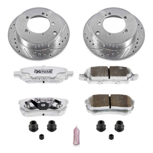 Power Stop 04-06 Mitsubishi Lancer Rear Z26 Street Warrior Brake Kit