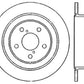 StopTech 02-05 Subaru Impreza WRX Rear Drilled Right Brake Rotor