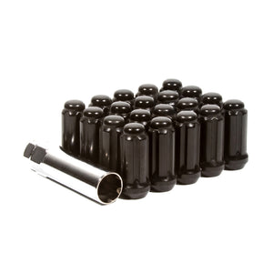 Method Lug Nut Kit - Spline - 9/16in - 8 Lug Kit - Black