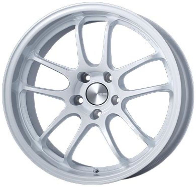 Enkei PF01EVO 18x10.5 22mm Offset 5x114.3 75mm Bore Pearl White Wheel Special Order / No Cancel