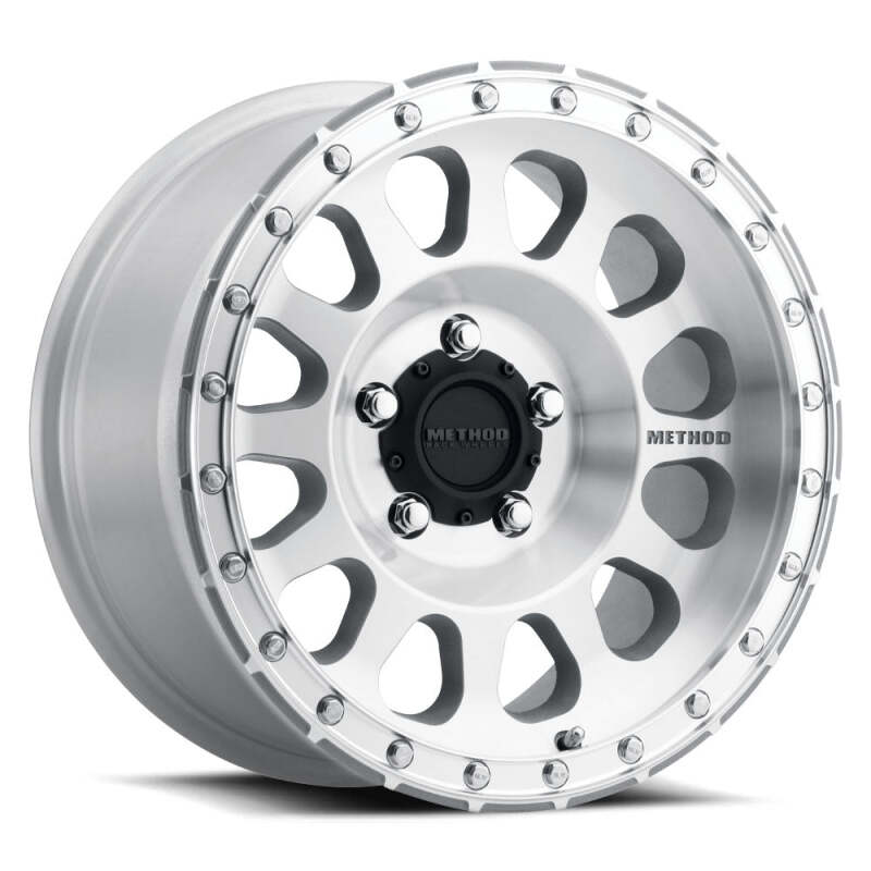 Method MR315 20x9 / 6x5.5 BP / 18mm Offset / 106.25mm CB Machined - Clear Coat Wheel