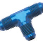 Russell Performance -10 AN Flare Tee Fitting (Blue)