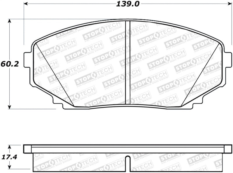 StopTech Street Brake Pads