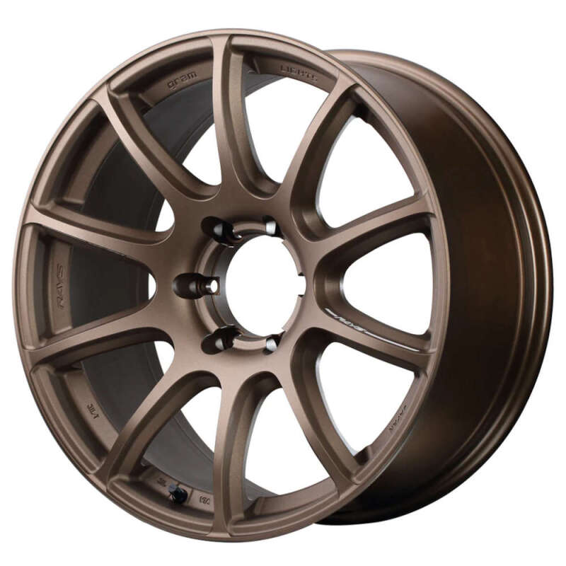 Gram Lights 57Trans-X 18x9 +0 6-135 Dark Bronze Wheel