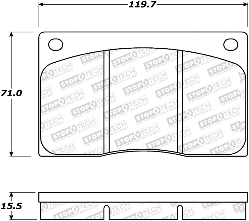 StopTech Street Brake Pads