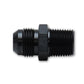 Vibrant -10AN to 3/8in NPT Straight Adapter Fitting - Aluminum