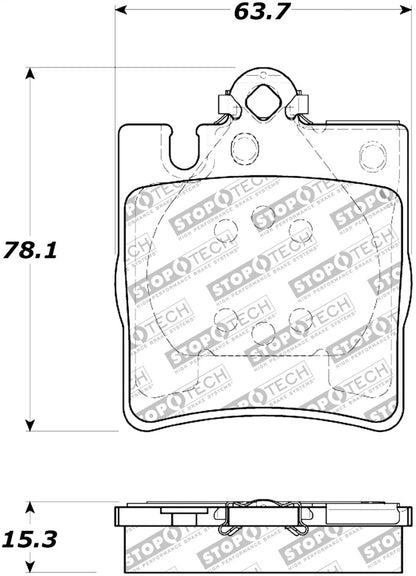 StopTech Street Touring Brake Pads