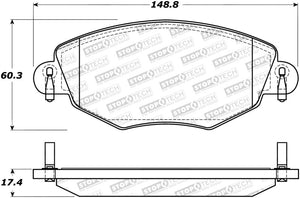 StopTech Street Brake Pads