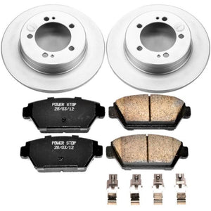 Power Stop 90-94 Eagle Talon Rear Z17 Evolution Geomet Coated Brake Kit