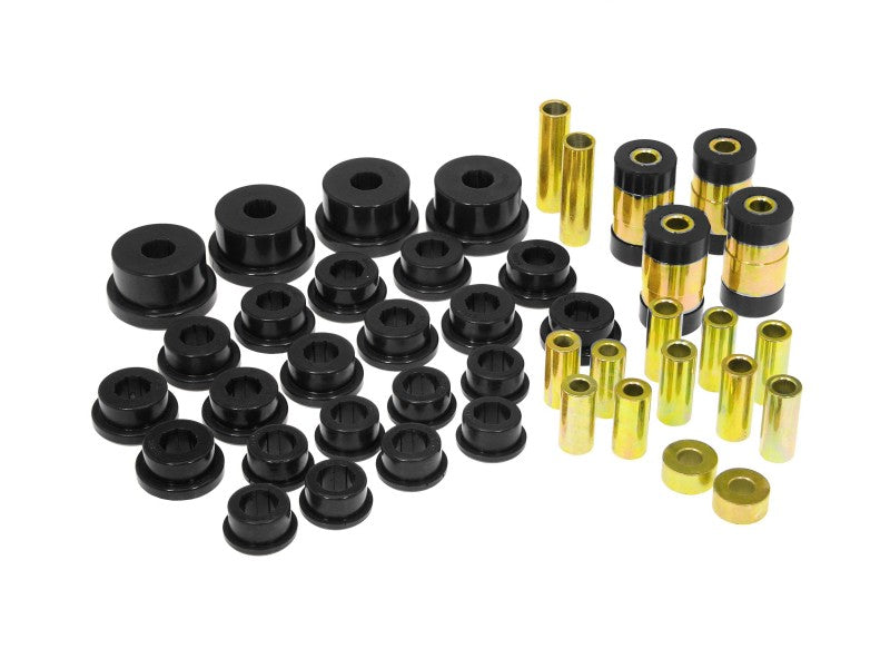 Prothane 95-99 Mitsubishi Eclipse Rear Upper/Lower Control Arm Bushings - Black