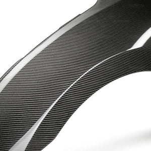 Seibon 2017 Honda Civic Type-R OE-Style Gloss Carbon Fiber Front Fenders