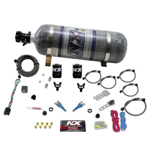 Nitrous Express GM EFI Dual Nozzle Nitrous Kit (100-300HP) w/Composite Bottle