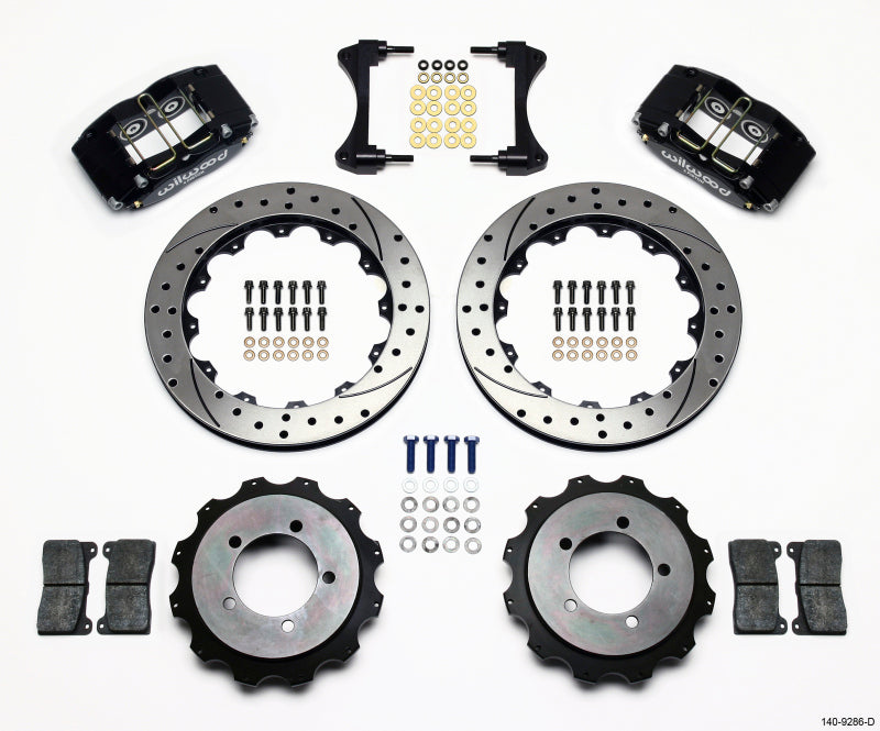 Wilwood Dynapro Radial Rear Kit 13.00in Drilled Mitsubishi EVO VIII