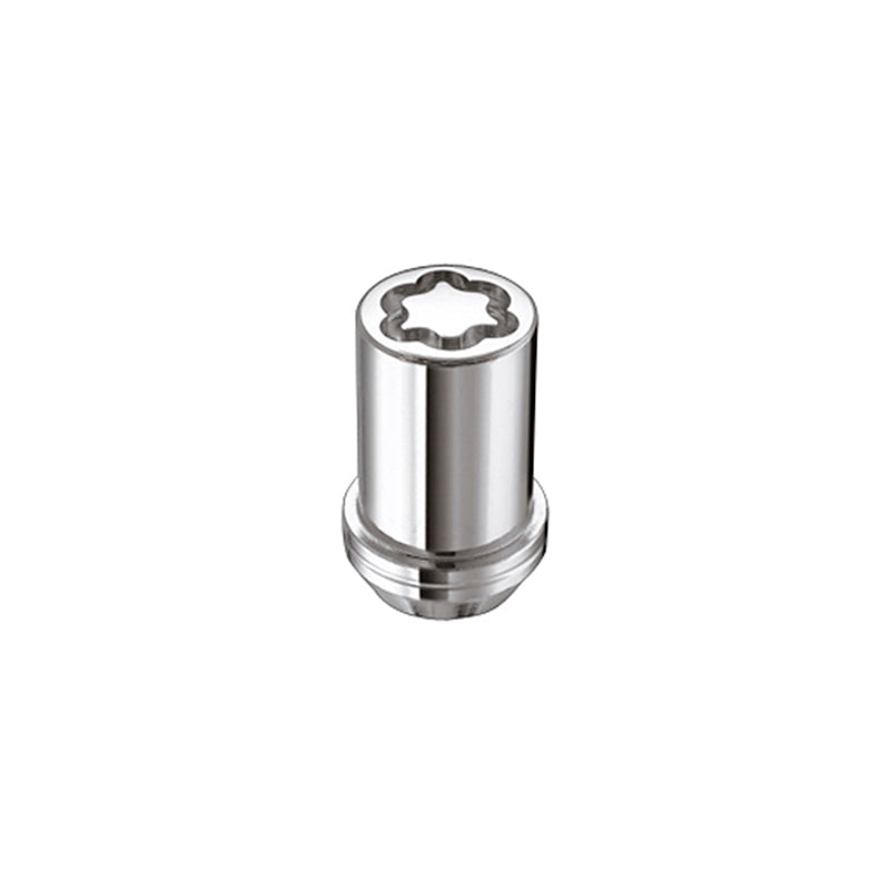 McGard Wheel Lock Nut Set - 4pk. (Tuner / Cone Seat) M12X1.25 / 13/16 Hex / 1.24in. Length - Chrome