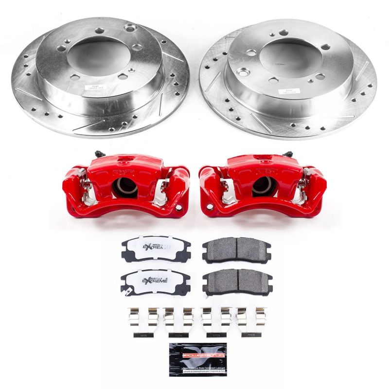 Power Stop 95-05 Chrysler Sebring Rear Z26 Street Warrior Brake Kit w/Calipers