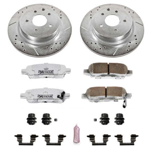 Power Stop 08-12 Infiniti EX35 Rear Z26 Street Warrior Brake Kit