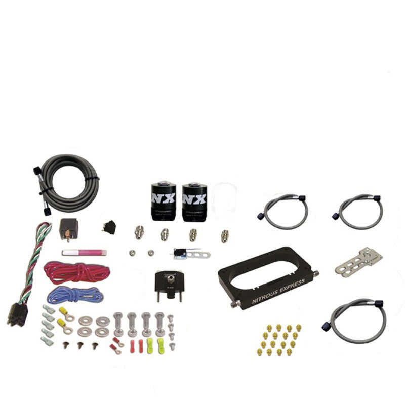 Nitrous Express 96-04 Ford Mustang Cobra/Mach 1 4 Valve Nitrous Kit (50-300HP) w/o Bottle