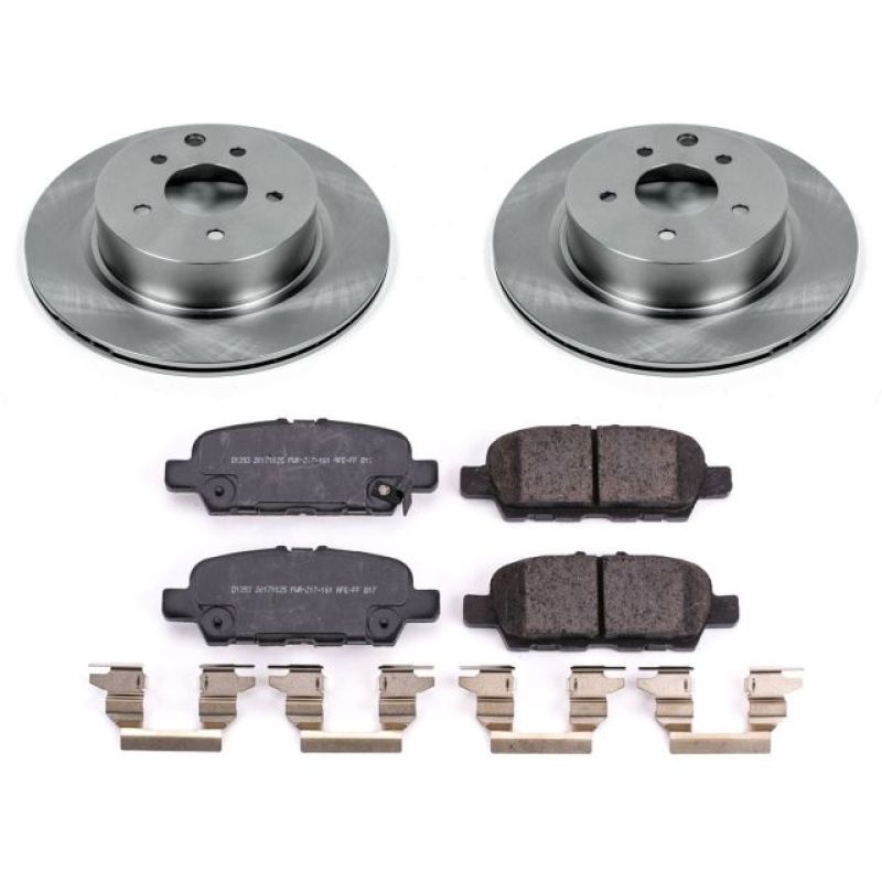 Power Stop 18-19 Nissan 370Z Rear Autospecialty Brake Kit