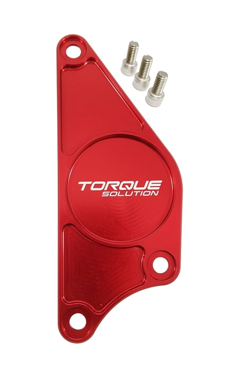 Torque Solution Billet Aluminum Cam Plate (Red): Subaru BRZ / Scion FR-S 2013+