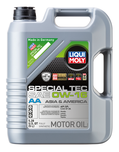 LIQUI MOLY 5L Special Tec AA Motor Oil SAE 0W16